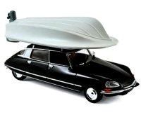 Citroën DS 21 Pallas 1972 boat on roof