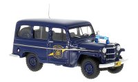 Jeep Willys Station Wagon Michigan State Police 1954